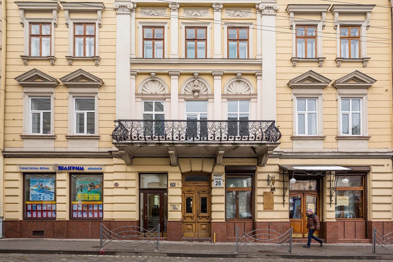Квартира В Центрі Подобово На Вулиці Коперника 26 Біля Палацу Мистецтв Leópolis Exterior foto
